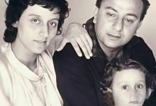 فيروز وعاصي وابنهما الطفل زياد الرحباني